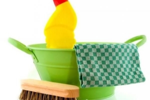 Veilig schoonmaken met bleekmiddel