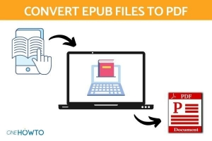 Een epub-bestand converteren naar pdf
