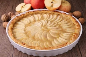 Hoe maak je een appeltaart zonder oven?